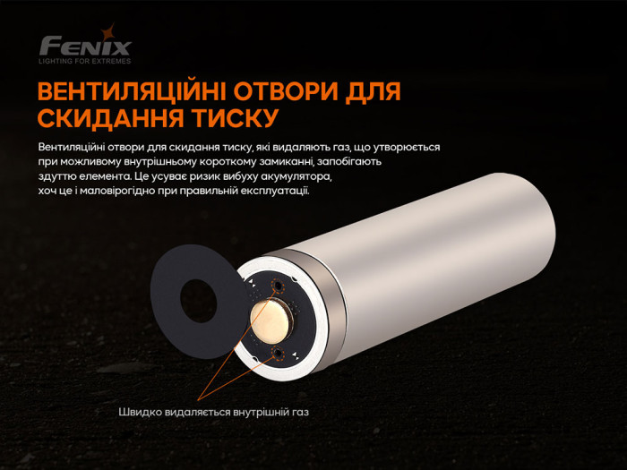 Акумулятор 21700 Fenix ARB-L21-5000 V2.0 