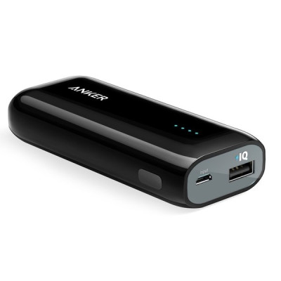 Портативна батарея Anker Astro E1, 5200mAh, V3 (чорна)