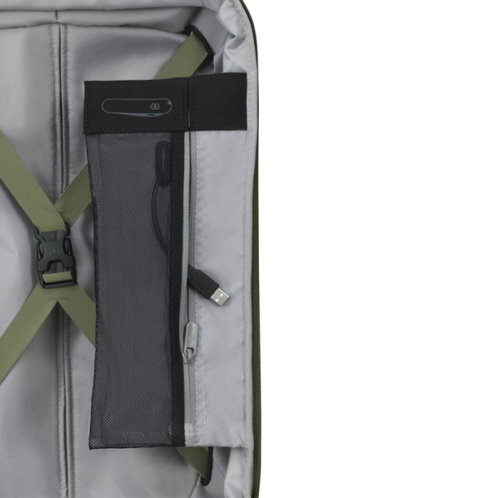 Чемодан на 4 колесах Victorinox Travel Connex Hs/Olive S Global Expandable 34/41 л (Vt609864) 