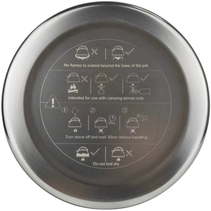 Чайник Tribe Collapsible Kettle 1,5 л силіконовий T-FF-0026, olive 