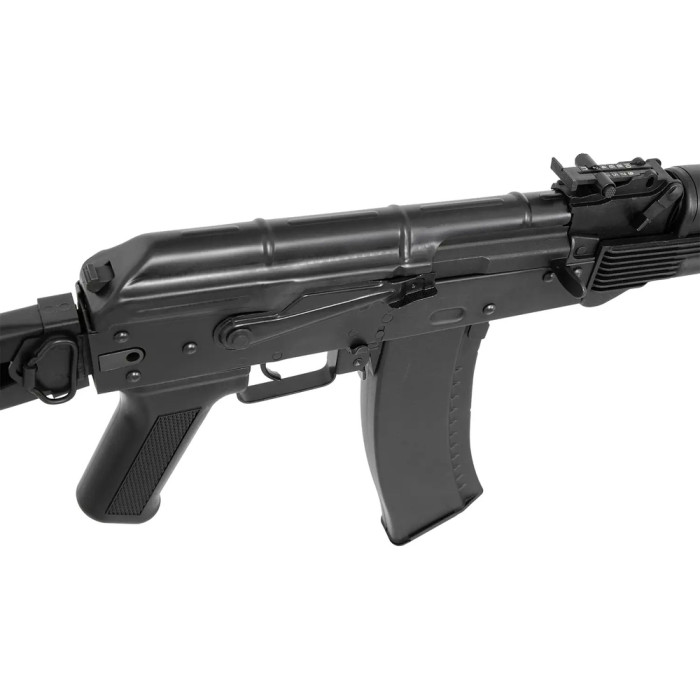 Страйкбольна гвинтівка LCT АКС-74 AEG 6 мм cashmir black 