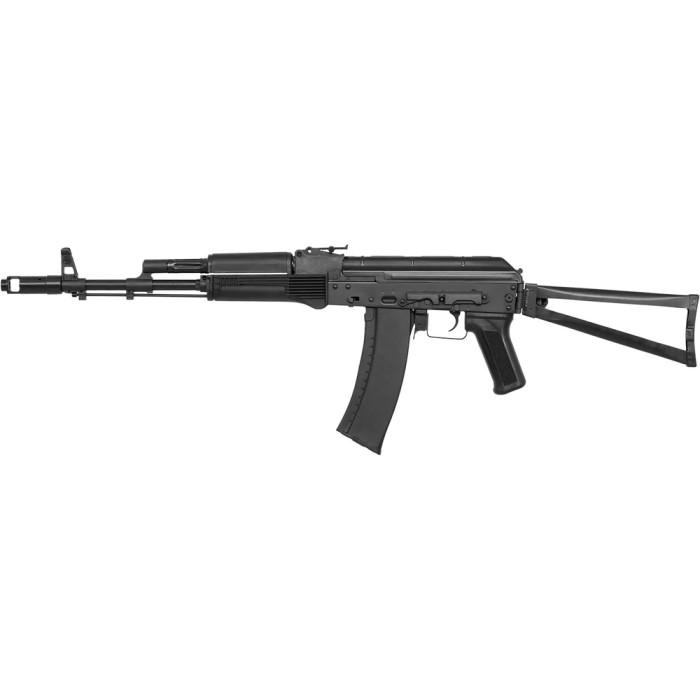 Страйкбольна гвинтівка LCT АКС-74 AEG 6 мм cashmir black