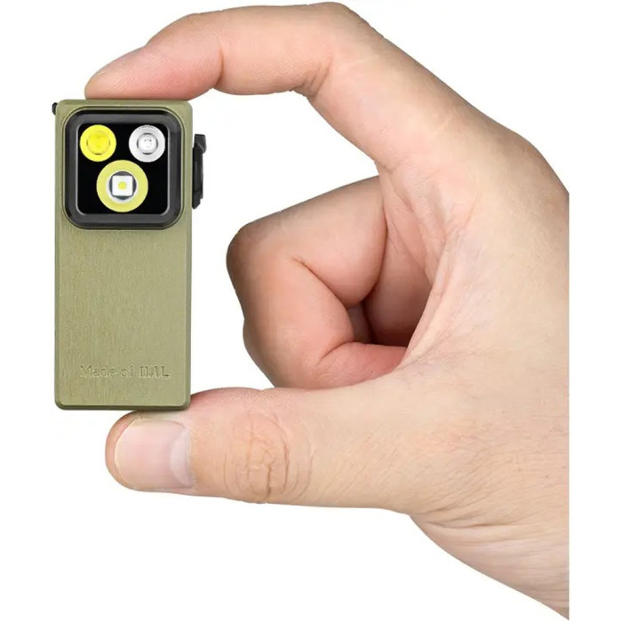 Ліхтар Olight Oclip Ultra Olive green 