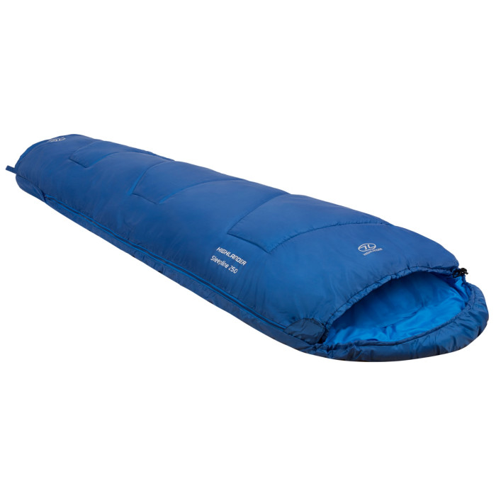 Спальний мішок Highlander Sleepline 250 Mummy/+ 5°C Deep Blue (Left) 