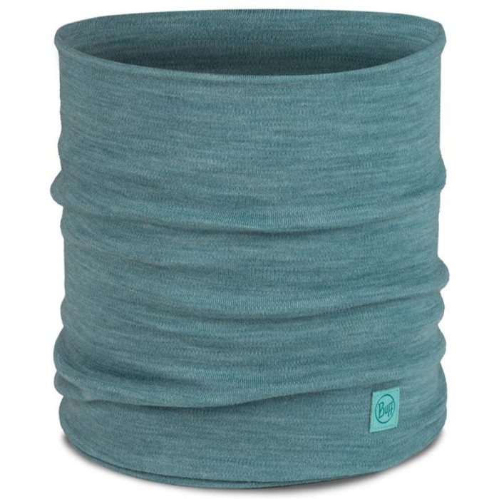 Шарф-труба Buff Merino Heavyweight Neck Warmer solid Poolпов 
