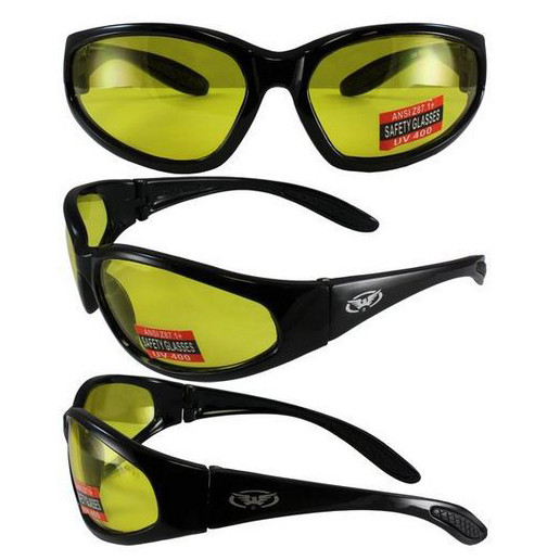 Окуляри Global Vision Hercules-1 (yellow) Жовті 