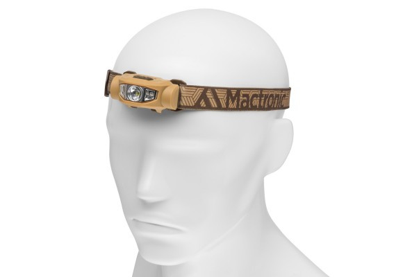 Ліхтар налобний Mactronic Tundra (215 Lm) Cool White/Red/Green LED (THL0111) 