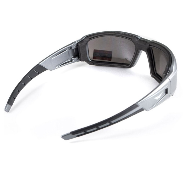 Окуляри Global Vision Velocity (silver mirror) дзеркальні чорні 
