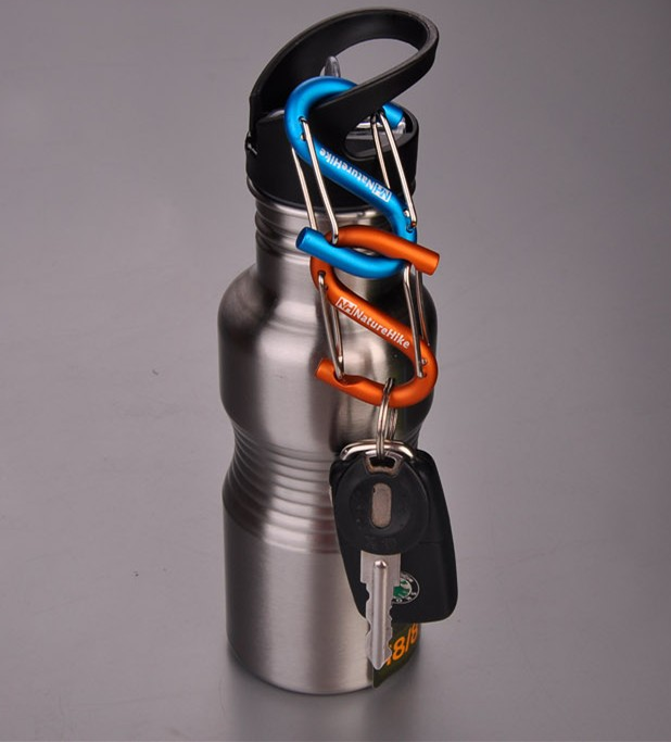 Карабін багатофункціональний Naturehike S-type 60 мм NH15A003-H 