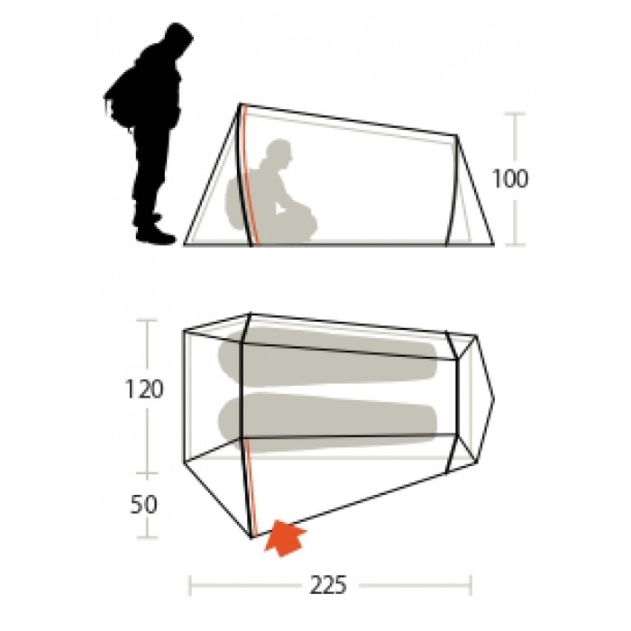 Намет Ferrino Lightent 2 Pro Olive Green (92171LOOFR) 