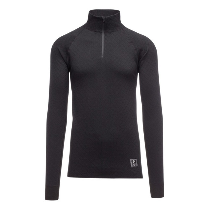Футболка з довгим рукавом Thermowave 2 in 1 LS Jersey Zip M Black, XL 