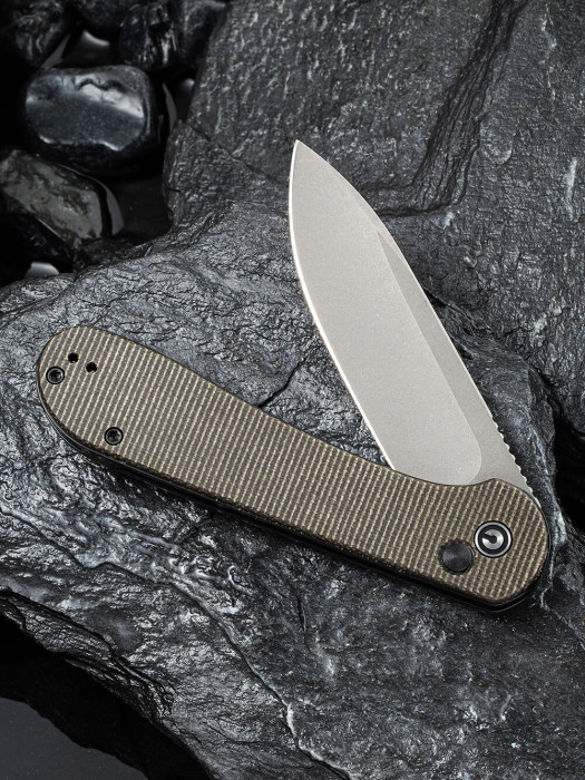 Ніж складний Civivi Button Lock Elementum C2103C 