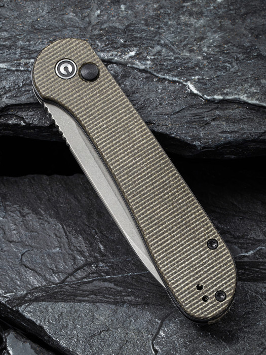 Ніж складний Civivi Button Lock Elementum C2103C 