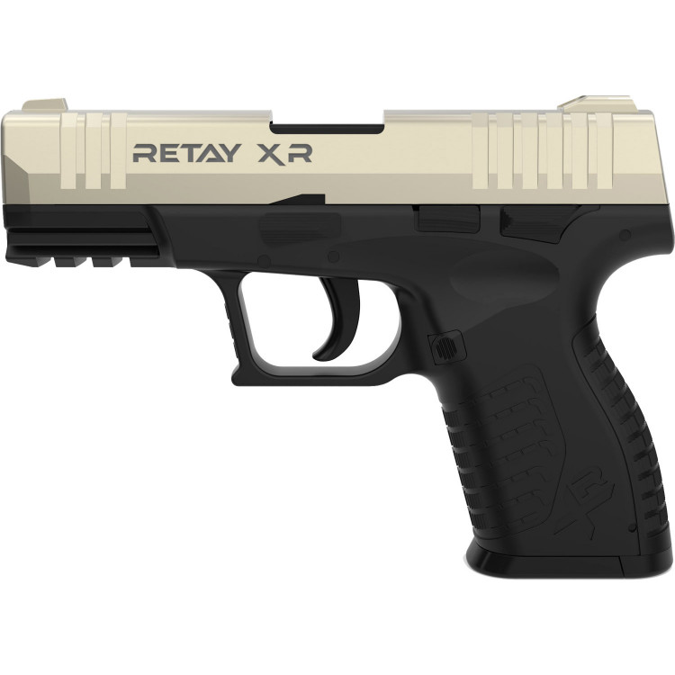 Пістолет стартовий Retay XR 9мм satin (Y700290S) 