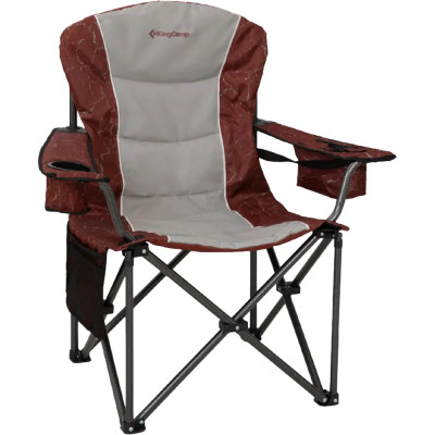 Стілець розкладаний KingCamp Juniper C10 red/grey
