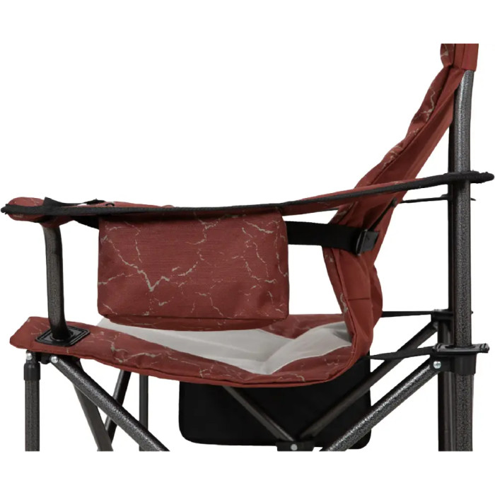 Стілець розкладаний KingCamp Juniper C10 red/grey 