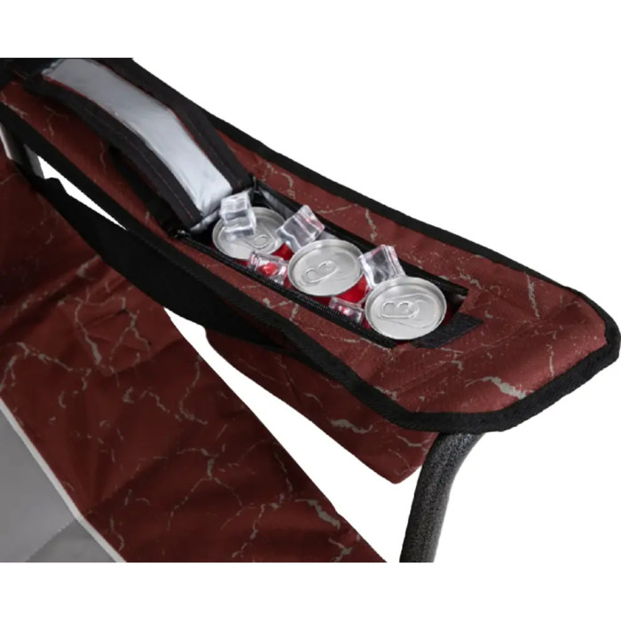 Стілець розкладаний KingCamp Juniper C10 red/grey 