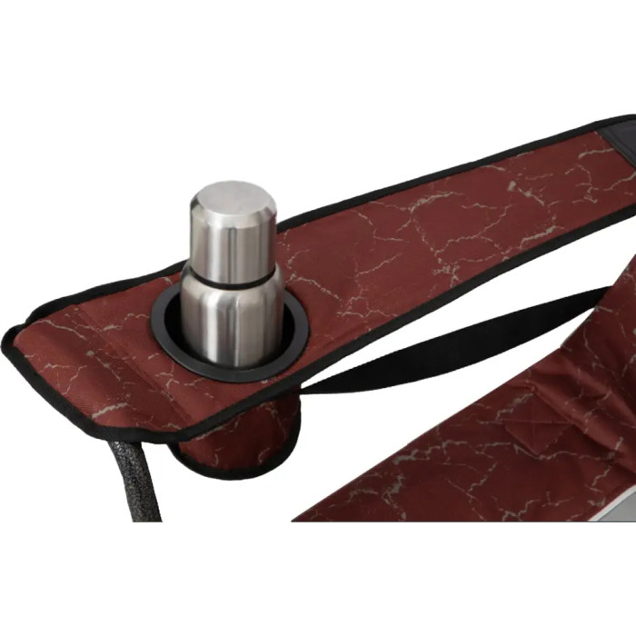 Стілець розкладаний KingCamp Juniper C10 red/grey 