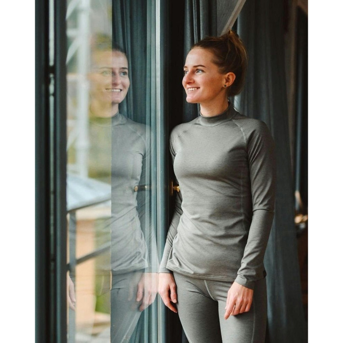 Термоштани жіночі Turbat Yeti Bottom Wmn cloudburst grey - L - темно-сірий 