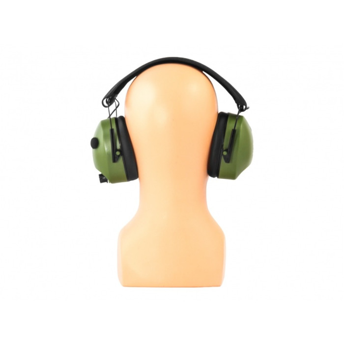 Навушники активні RealHunter, оливкові 