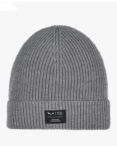 Шапка Salewa PUEZ BEANIE-сіра 