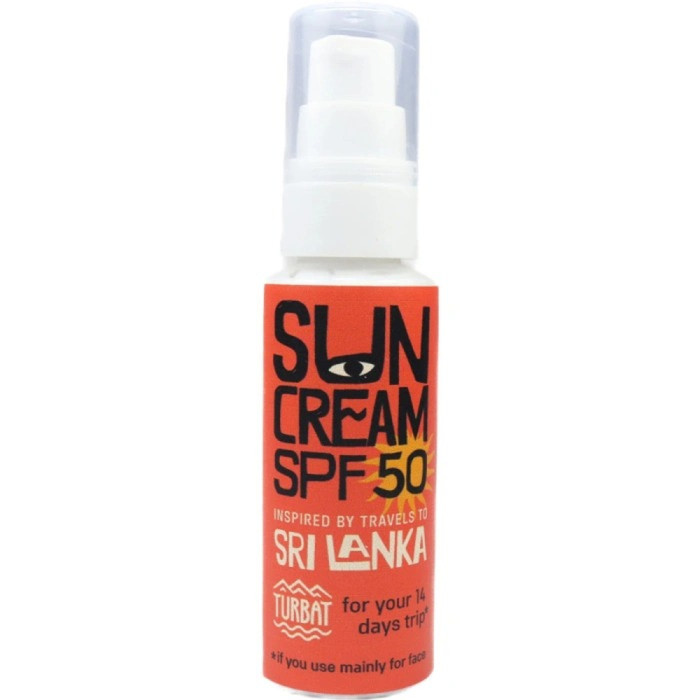 Сонцезахисний крем Turbat Sri Lanka SPF 50  - 50г/50мл 