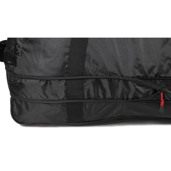 Сумка дорожня на колесах Members Foldaway Wheelbag 105/123, чорний 