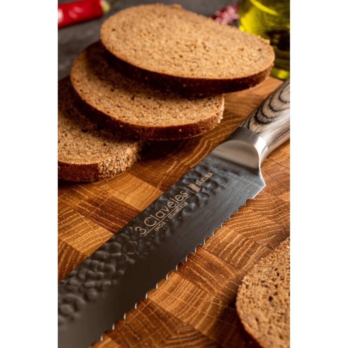 Ніж для хліба 19 см. SAKURA 3claveles 1017, Іспанія 