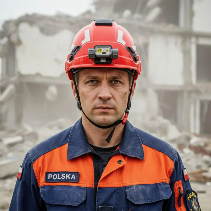 Ліхтар налобний Mactronic Prism (650 Lm) Cool White/RGB LED Recharg Type-C Helmet Kit (THL0141) 