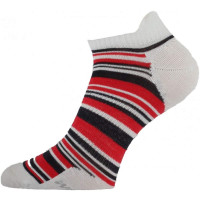 Термошкарпетки для трекінгу Lasting WCS 035 s сіро-червоні (002.003.3746)