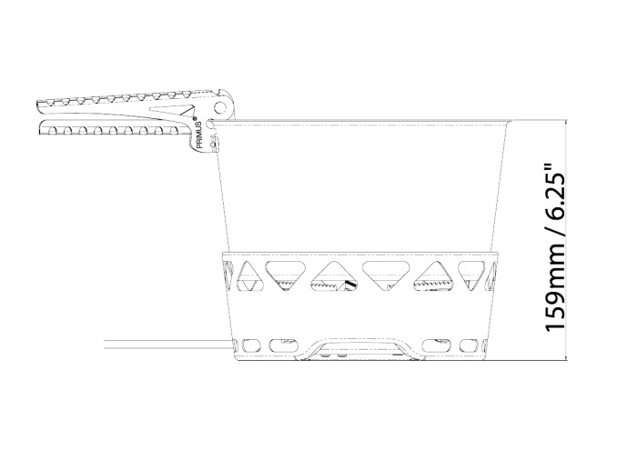 Пальник Primus Essential Stove Set, 1.3 л 