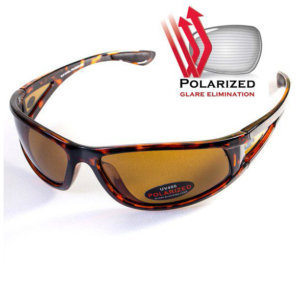 Окуляри BluWater Florida-3 Polarized (brown) коричневі 
