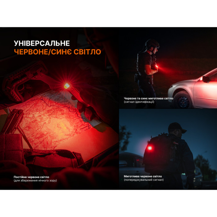 Ліхтар ручний Fenix SW06R, чорний