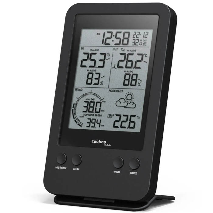 Метеостанція Technoline WS9008 Black (WS9008)