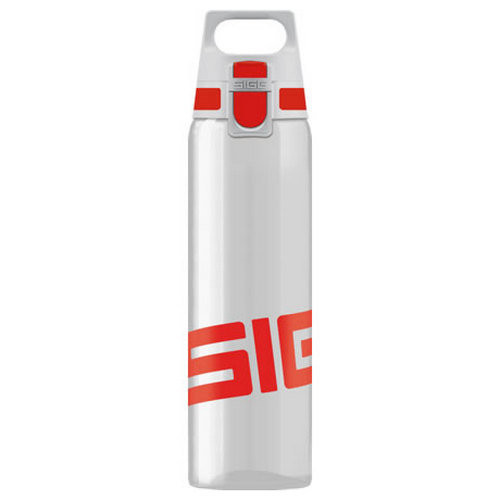 Пляшка для води SIGG TOTAL CLEAR ONE, 0.75 л (червона) 
