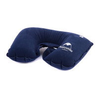 Надувна подушка Naturehike Inflatable Travel Neck Pillow (NH15A003-L), синій