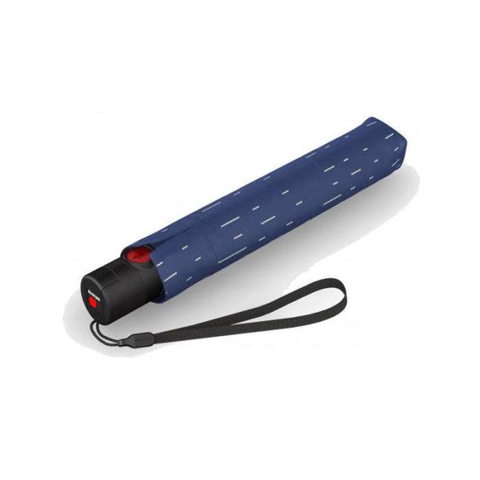 Парасолька Knirps U. 200 Rain Blue Авто /складаний /6спіц /D97x26см 