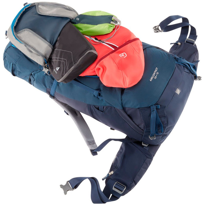 Рюкзак Deuter Aircontact 55 + 10 3365 midnight-navy 