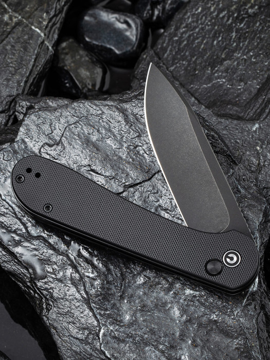 Ніж складний Civivi Button Lock Elementum C2103A 