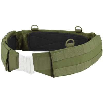 Пояс Condor SLIM BATTLE BELT із системою Моллі, без ременя олива M
