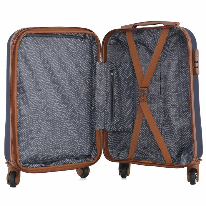 Валіза Semi Line 20" (S) Navy (T5712-1) 