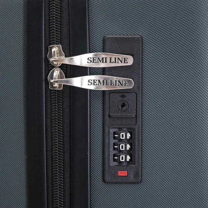 Валіза Semi Line 28" (L) Navy-Green (T5859-3) 