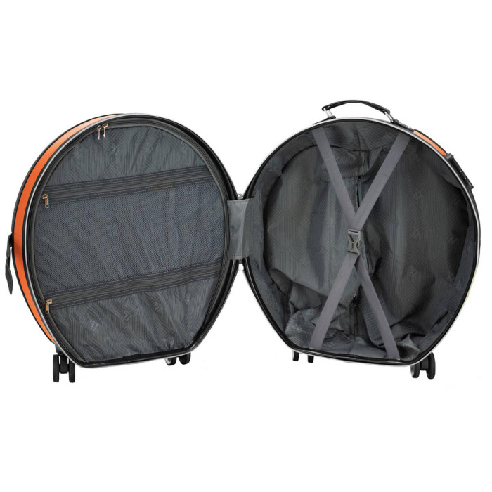 Валіза Semi Line 24" (M) Orange/Black (T5675-3) 