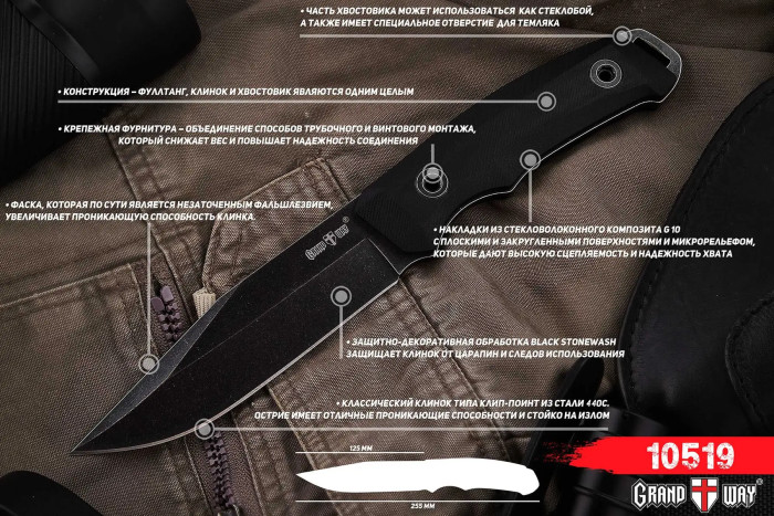 Ніж Grand Way 10519 (10519GW) 