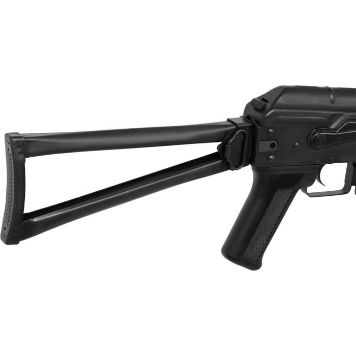 Страйкбольна гвинтівка LCT АКС-74У AEG 6 мм з тактичним обвісом 