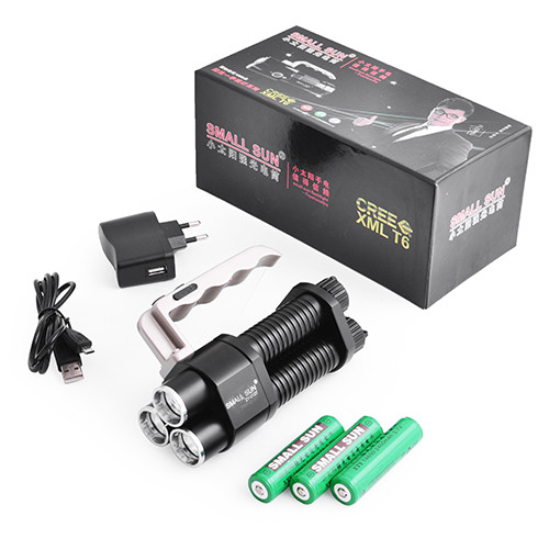 Ліхтар Small Sun переносний T013-XML L2x3, 3 ак.18650 