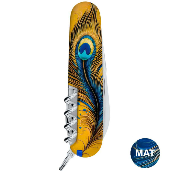 Складаний ніж Victorinox SPARTAN UKRAINE Чарівне перо Жар-Птиці 