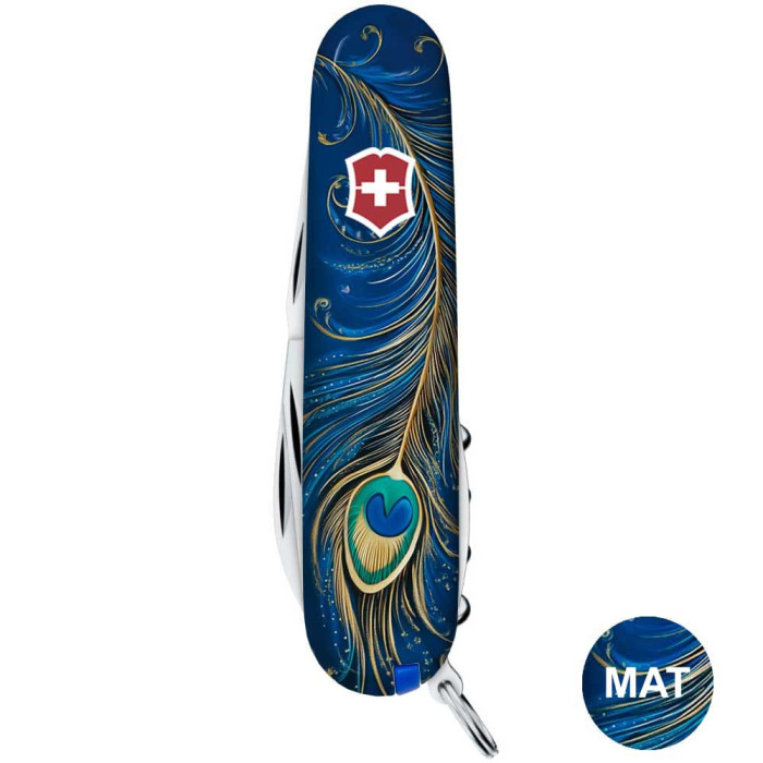 Складаний ніж Victorinox SPARTAN UKRAINE Чарівне перо Жар-Птиці 