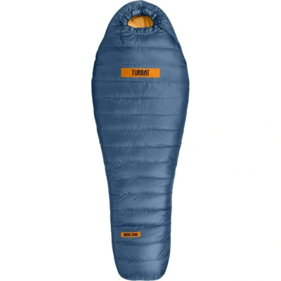 Спальник пуховий Turbat NOX 250 legion blue - 185 см - синій