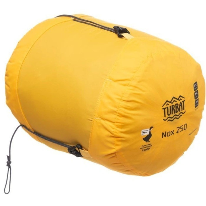Спальник пуховий Turbat NOX 250 legion blue - 185 см - синій 